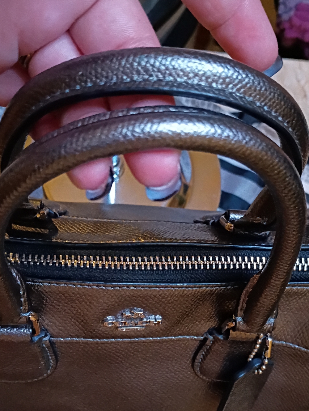 Coach Mini Bennett Satchel - Picture 5 of 12